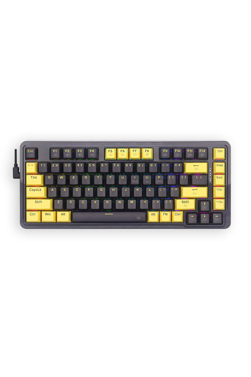 Redragon K649PY RGB Elf Black 75% Gasket Mechanical Gaming Keyboard - Elf Black