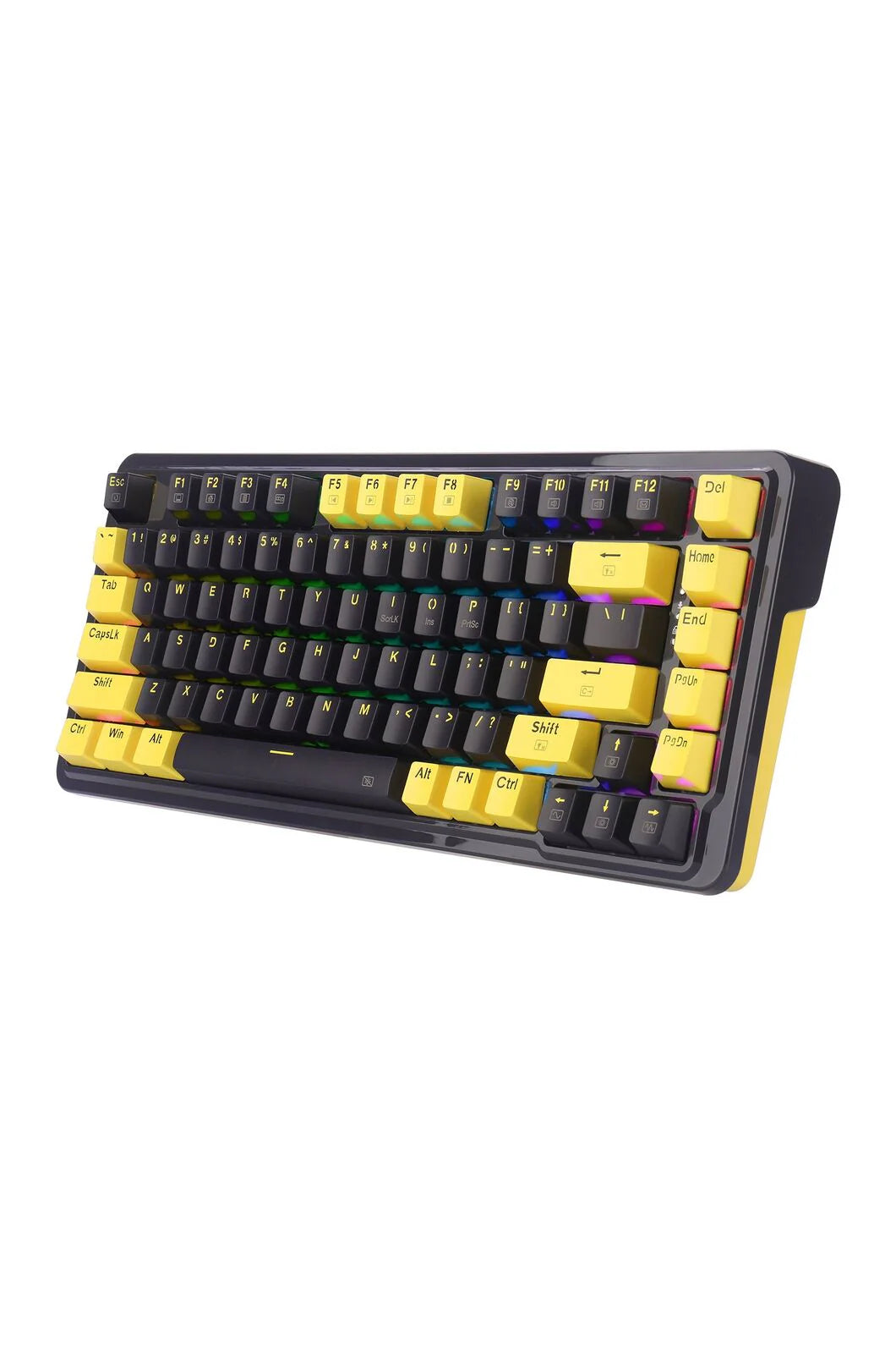 Redragon K649PY RGB Elf Black 75% Gasket Mechanical Gaming Keyboard - Elf Black