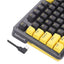 Redragon K649PY RGB Elf Black 75% Gasket Mechanical Gaming Keyboard - Elf Black