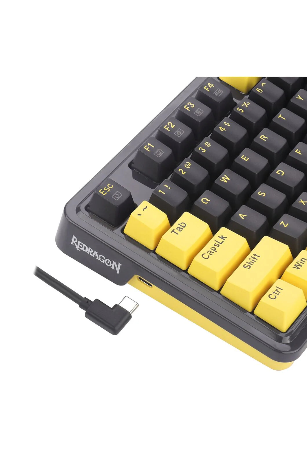 Redragon K649PY RGB Elf Black 75% Gasket Mechanical Gaming Keyboard - Elf Black
