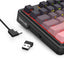 Redragon K728SP RGB Pro Antonium Pro Pink TKL Gasket Wireless Mechanical Keyboard - Pink