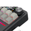 Redragon K743SP-RGB-PRO Antonium LCD Black 75% Customisable RGB Mechanical Gaming Keyboard - Grey