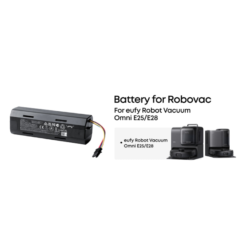 Eufy RoboVac Battery Pack Compatible with C28/ E25 and E28 - 5200mAh / Black
