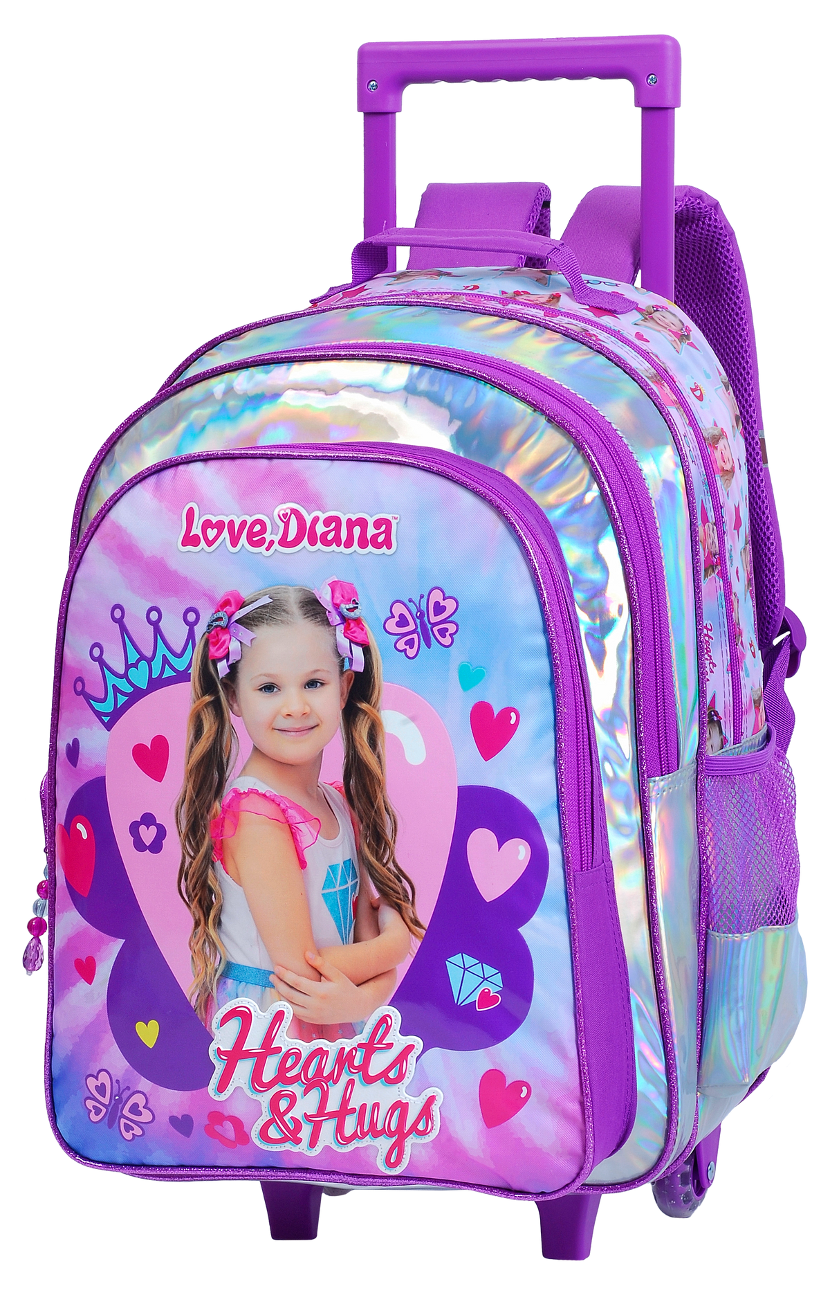 Love, Diana Trolley Bag - 18-inch / Purple