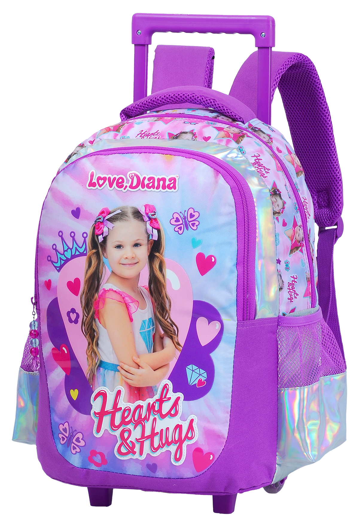 Love, Diana Trolley Bag - 16-inch / Purple