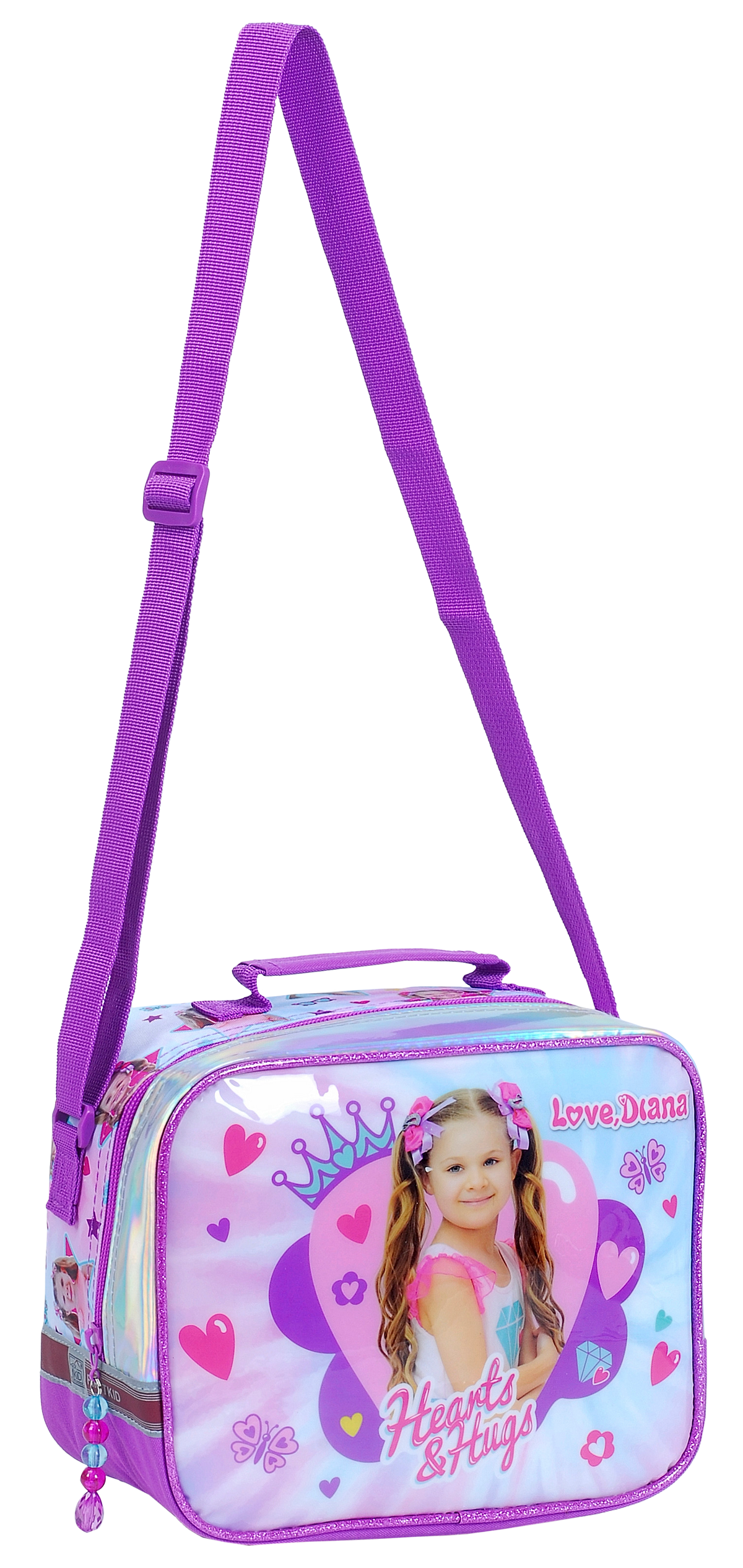 Love, Diana Lunch Bag - Purple