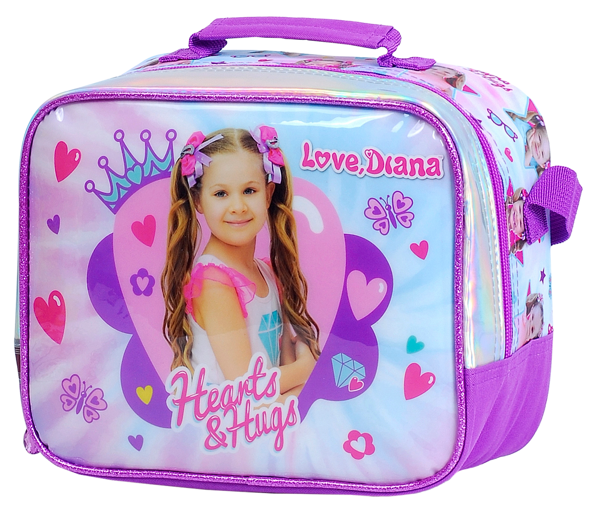 Love, Diana Lunch Bag - Purple