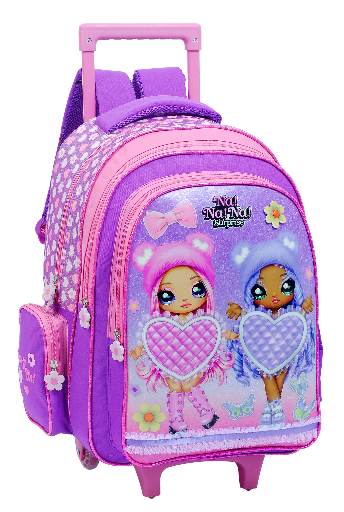 Na!Na!Na! Surprise Trolley Bag - 18-inch / Pink/Purple