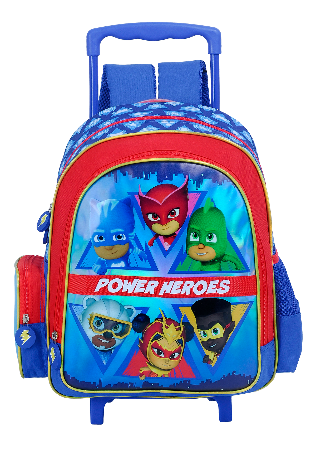 Pj Masks Trolley Bag - 14-inch - Blue/Red