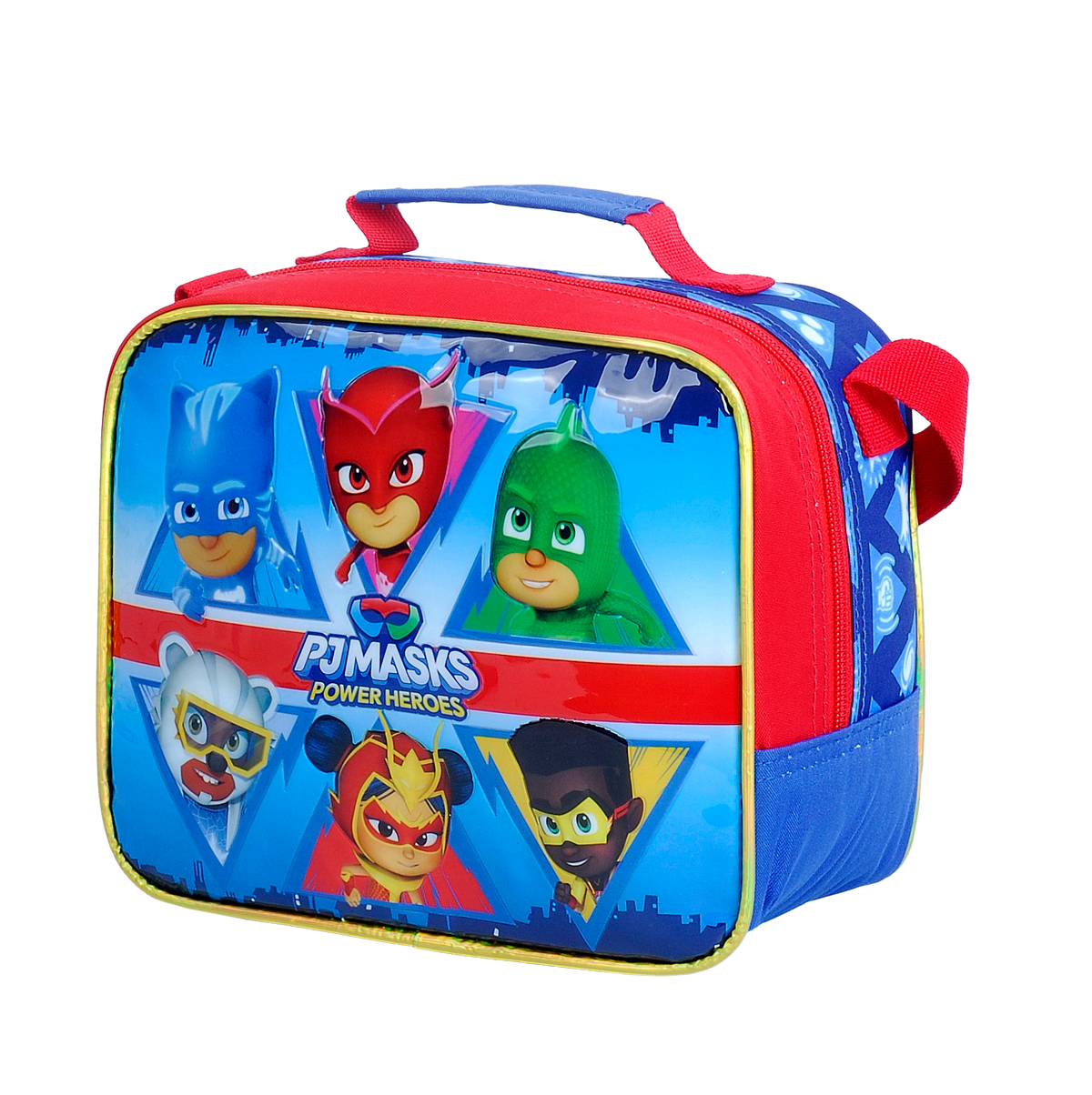 Pj Masks Lunch Bag - Blue/Red