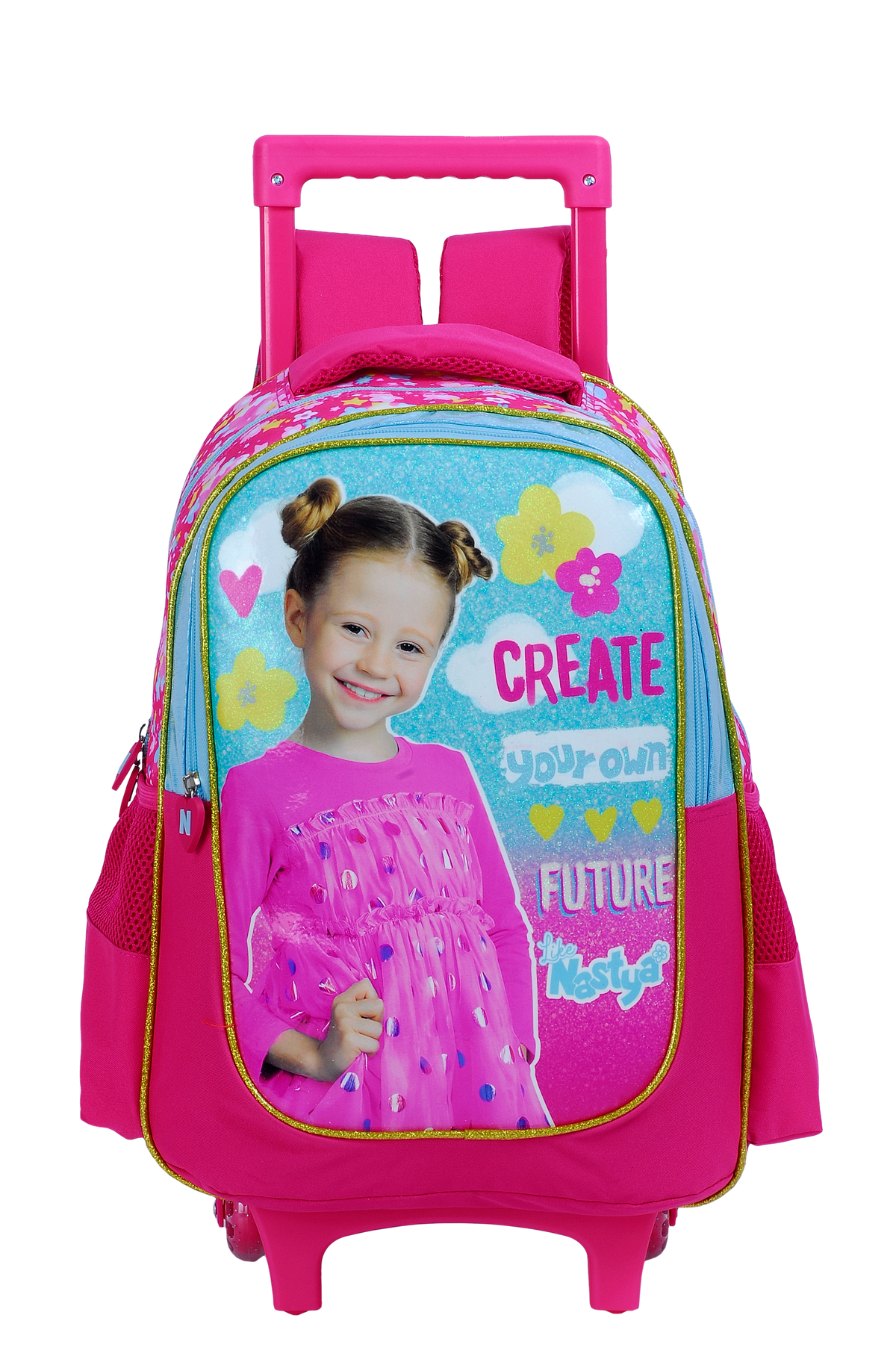 Nastya Trolley Bag - 16-inch / Pink