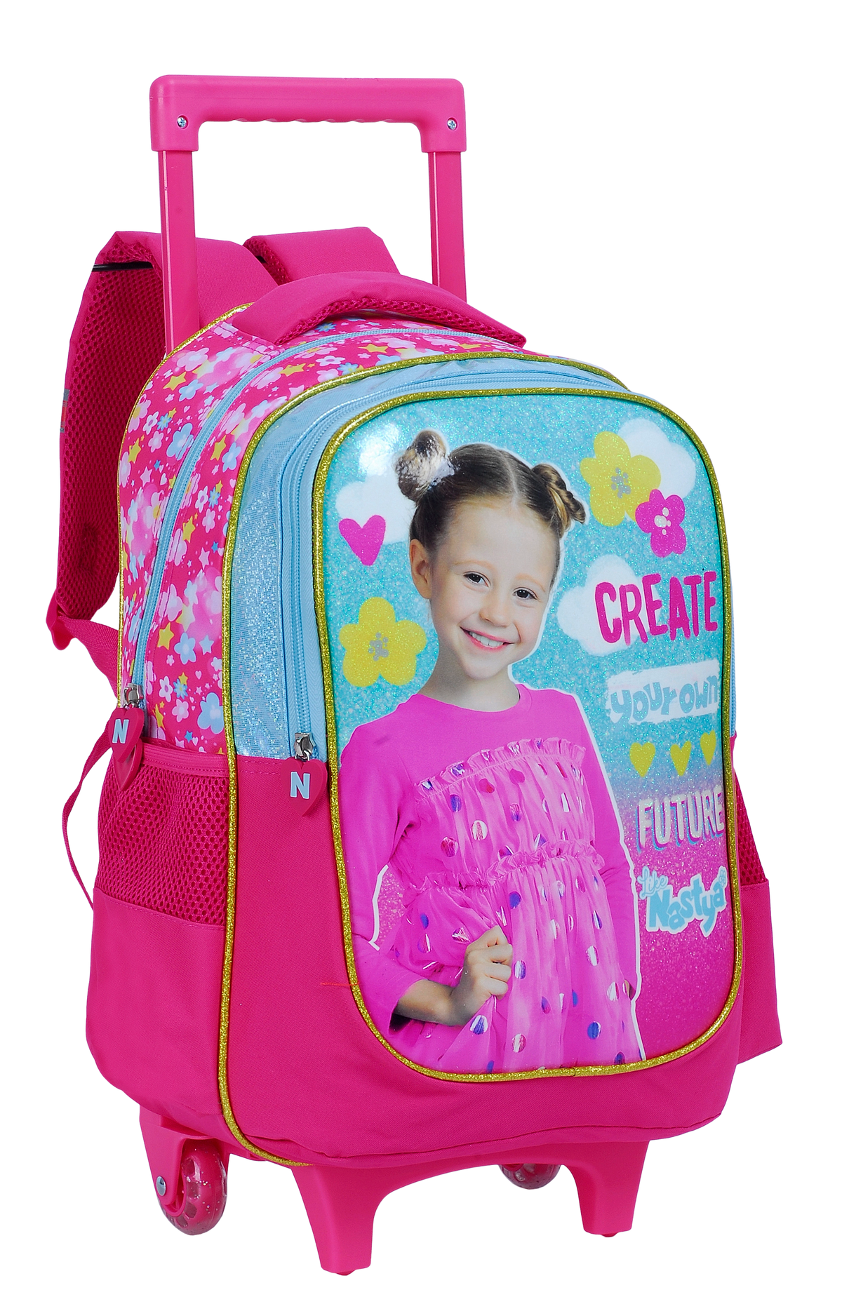Nastya Trolley Bag - 16-inch / Pink