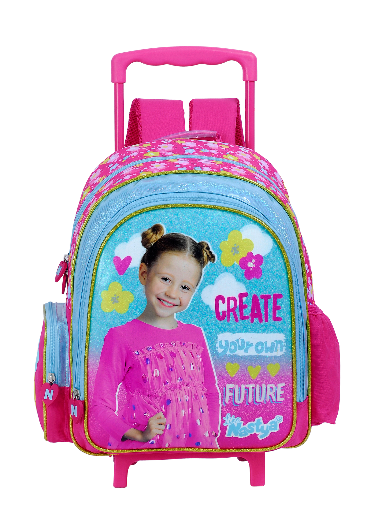 Nastya Trolley Bag - 14-inch / Pink