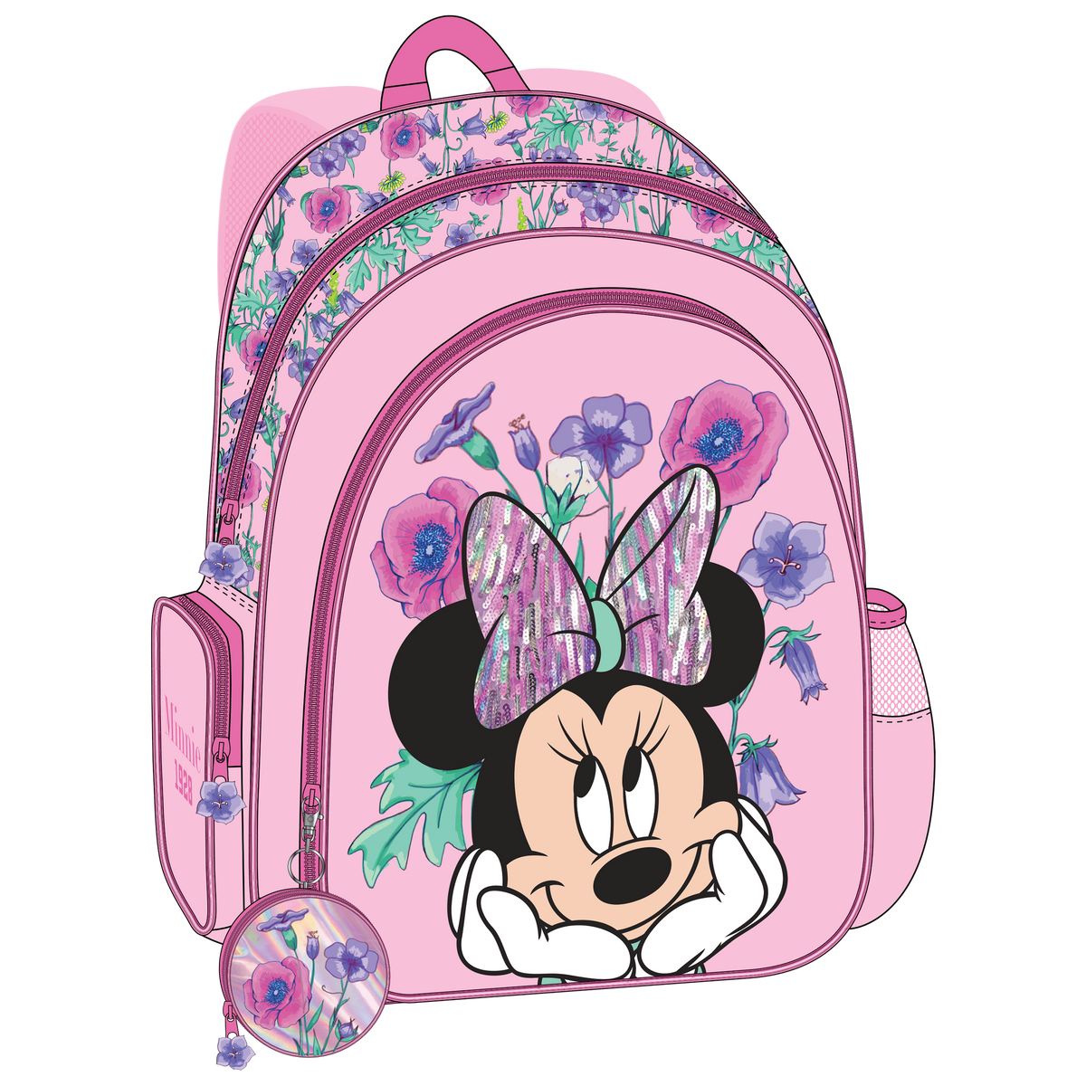 Minnie Mouse Backpack - 16-inch / Light Pink