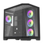 Aigo FT418 Pro Case - Black (With 7 x ARGB Fans Included)