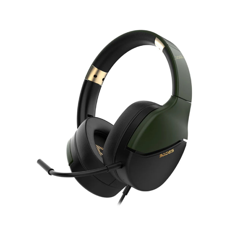 SADES Spower SA-725 Gaming Headset - Gold