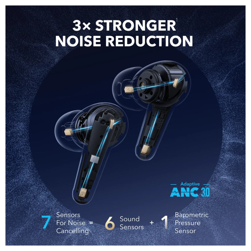 Anker Soundcore Liberty 4 Pro Noise-Canceling Earbuds - In-Ear / Bluetooth 5.3 / Green