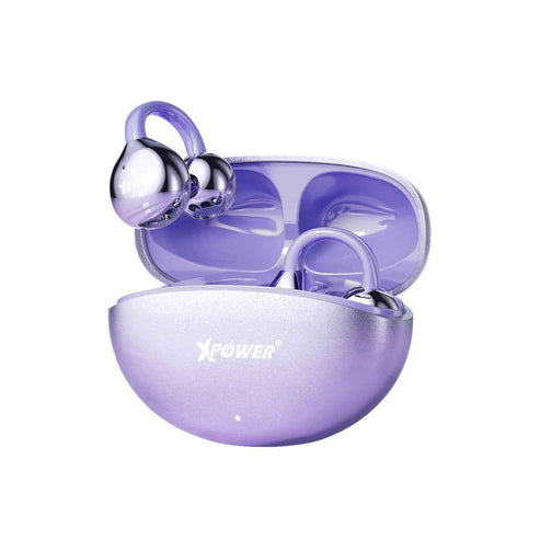 Xpower Powerclip GL8 wireless Earbud - Bluetooth / Purple