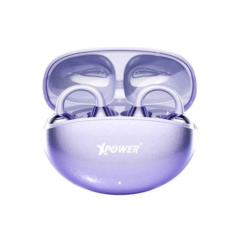 Xpower Powerclip GL8 wireless Earbud - Bluetooth / Purple
