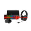 Glorious GMMK 3 Wired Mechanical Gaming Keyboard - 75% Pre-Built / Arabic + Logitech G502 X Wired Gaming Mouse + Redragon Over-Ear IRE BT5.2 Wireless Gaming Headset + HyperX Pulsefire Mat Gaming Mouse Pad - Medium + Bundle Offer
