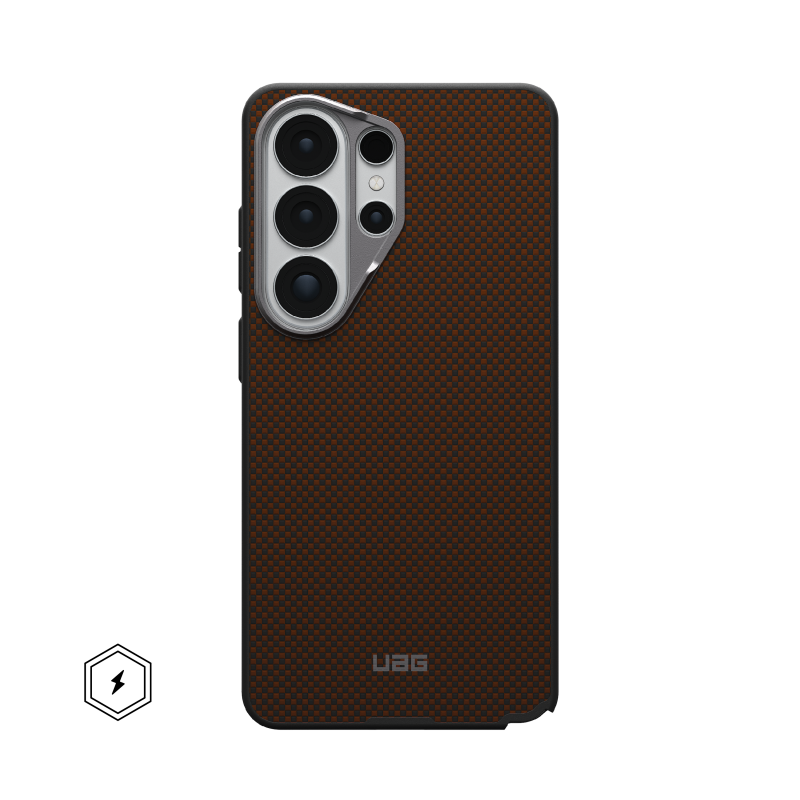 UAG Fibr Armr w/Magnet Case For Samsung Galaxy S26 Ultra - Orange/Charcoal
