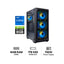 Bundle Offer - GPro Gaming PC - i7-14700F / 16GB RAM / 1TB (M.2 SSD) / RTX 5060 8GB / Win 11 Pro + GameOn Gaming Monitor - 27" FHD + DXRacer Gaming Chair + GameOn VIPER XI Gaming Bundle + Twisted Minds Gaming Desk