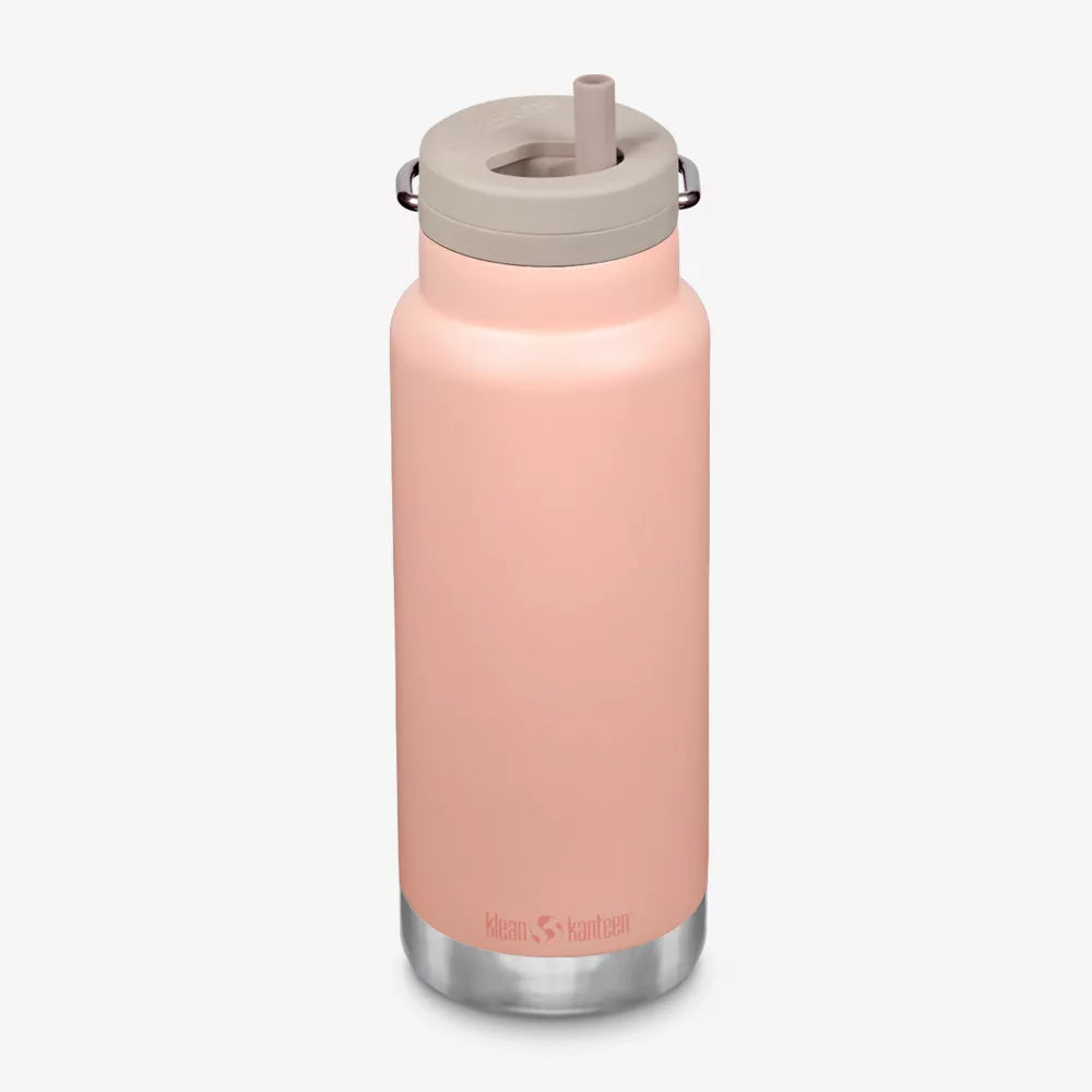 Klean Kanteen TkWide 32oz Insulated Coffee Tumbler With Twist Cap - Peach Parfait