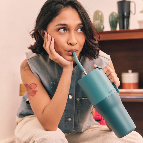 Klean Kanteen Rise 36oz Tumbler With Flip Straw Lid - Iceberg Green