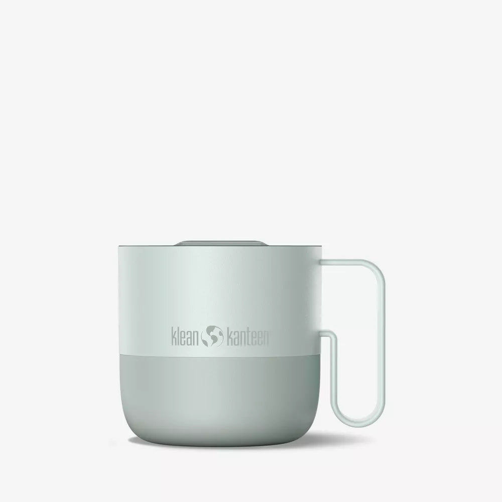 Klean Kanteen Rise 12oz Mug With Slide Lid - Barely Blue