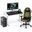 Customize PC - i7 / 32GB / 512GB (M.2 SSD) / GeForce RTX 5060 8GB + Twisted Minds Paradox Adjustable Gaming Desk + Black Bull Super Pro Gaming Chair + SHARX Jaws 4-in-1 Gaming Bundle + SHARX B27F120I BITE - 27" FHD Gaming Monitor - Bundle Offer