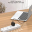 LDNIO 5 AC Outlets Universal Power Strip - USB-A / USB-C / 2 Meter / White