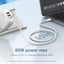 LDNIO LC902C Fast Charging Data Cable - 65W / 2 Meter / White