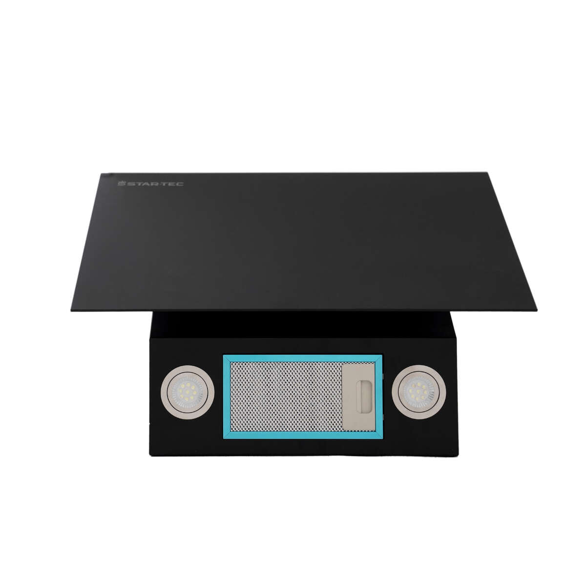 Startec Built-In Hood 60cm, WV1160F25D2W8 - Black Glass Design