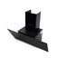 Startec Built-In Hood 90cm, WV1190F25D2W8 - Black Glass Design