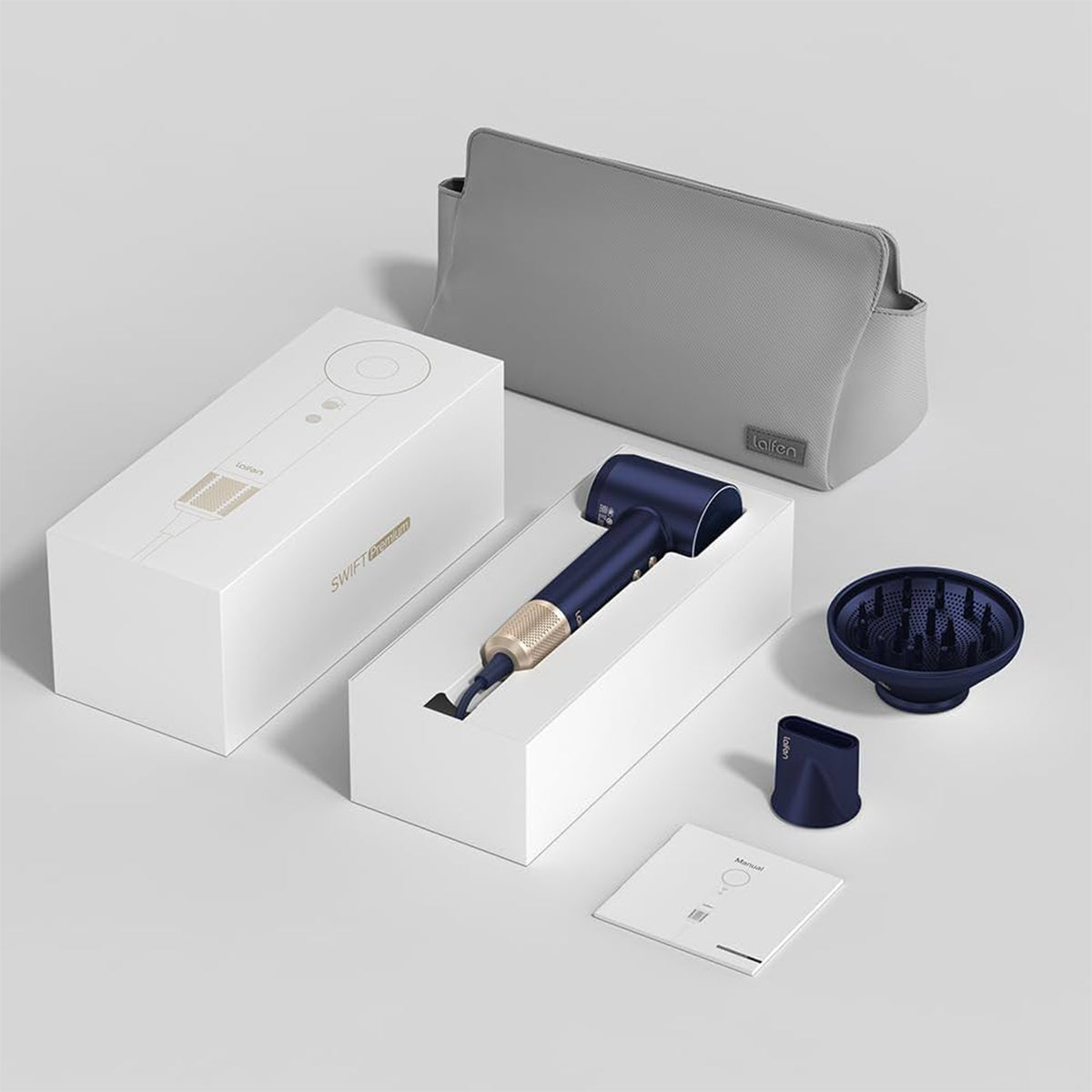 Laifen Hair Dryer-Swift (Premium)-Golden Blue