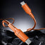 iEngage Fast Charging 240W Usb-C To Usb-C Cable - Orange