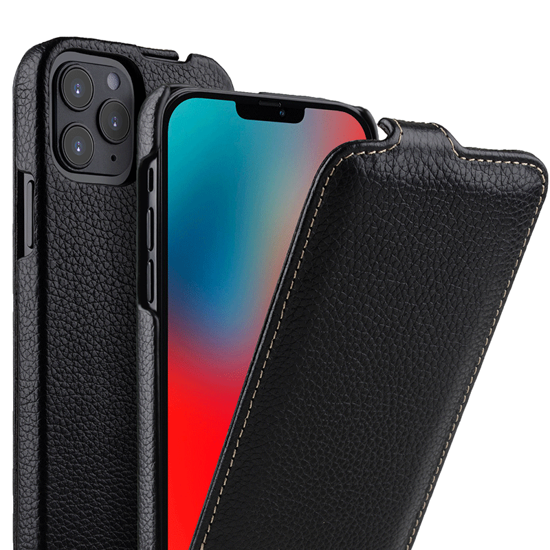 Melkco Jacka Leather Case - Apple iPhone 12 Pro Max / Black Accessories > Mobiles & Tablets > Mobiles > Covers & Cases