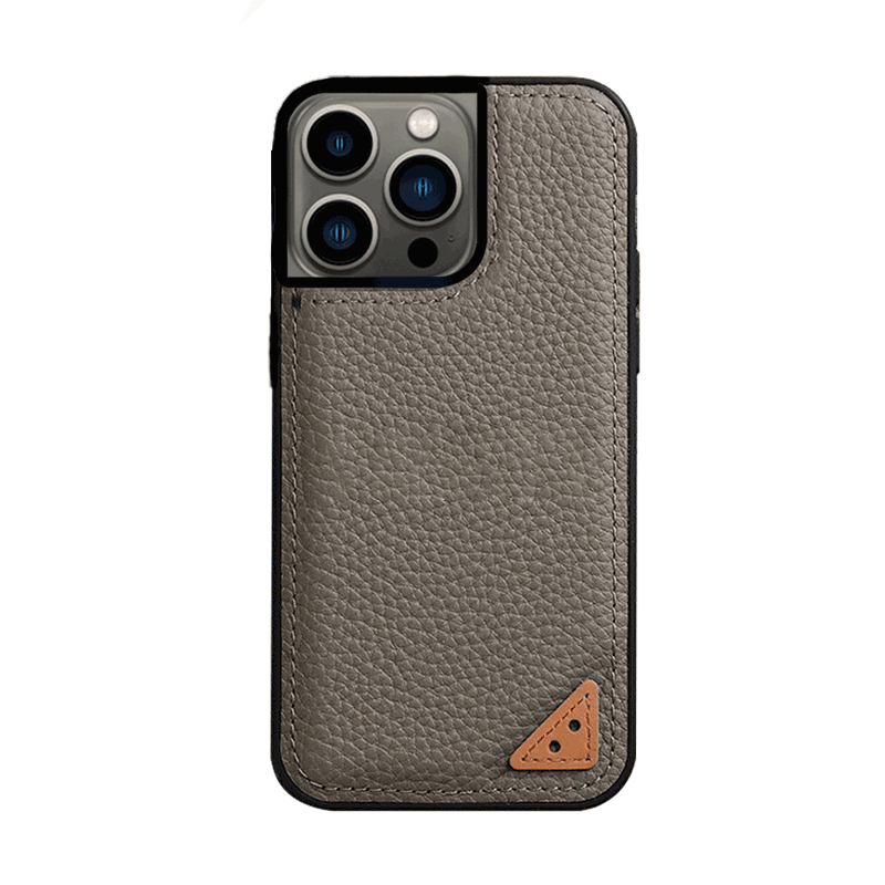 Melkco Leather Snap Case - Apple iPhone 13 Pro / Grey Accessories > Mobiles & Tablets > Mobiles > Covers & Cases