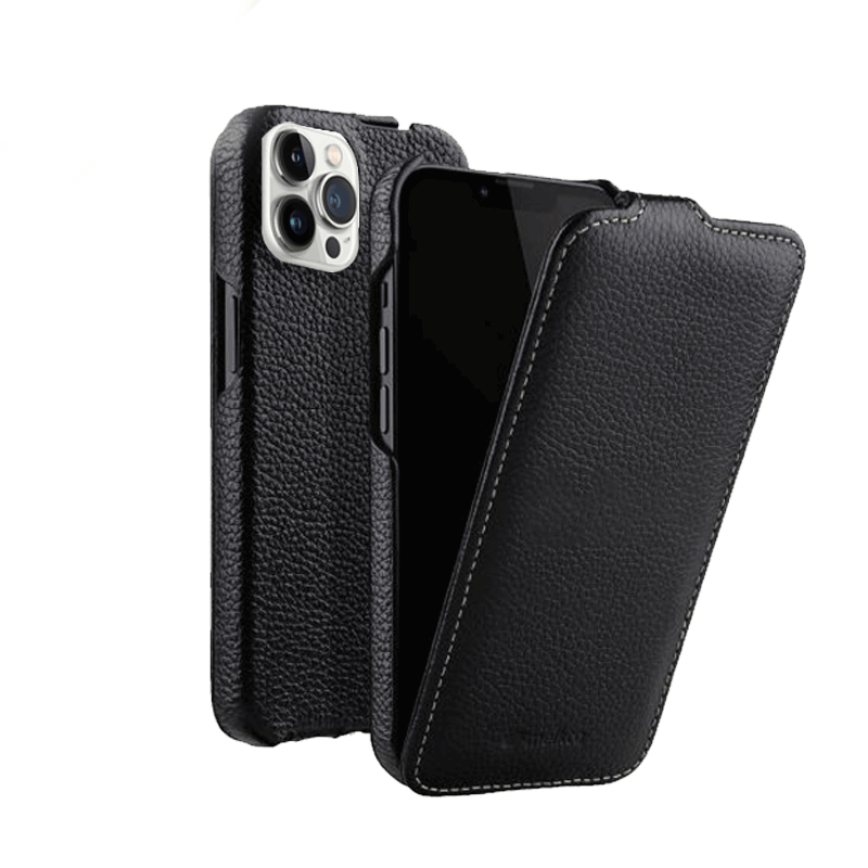 Melkco Jacka Leather Case - Apple iPhone 13 Pro / Black Accessories > Mobiles & Tablets > Mobiles > Covers & Cases