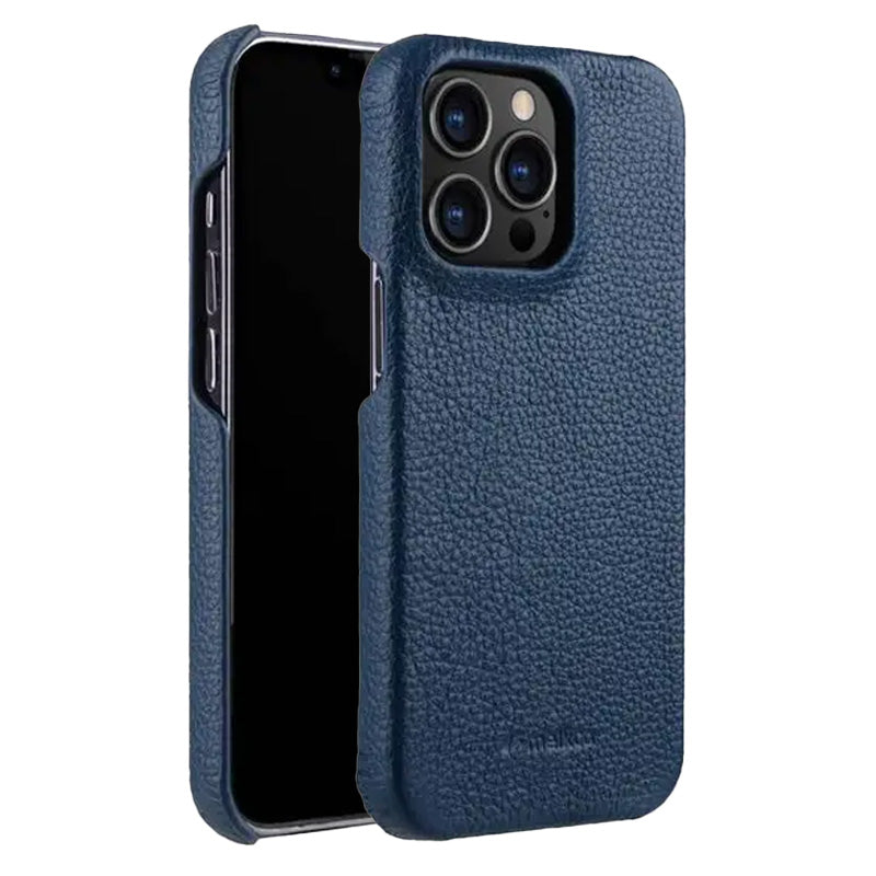 Melkco Paris Premium Leather Case - Apple iPhone 13 Pro / Dark Blue Accessories > Mobiles & Tablets > Mobiles > Covers