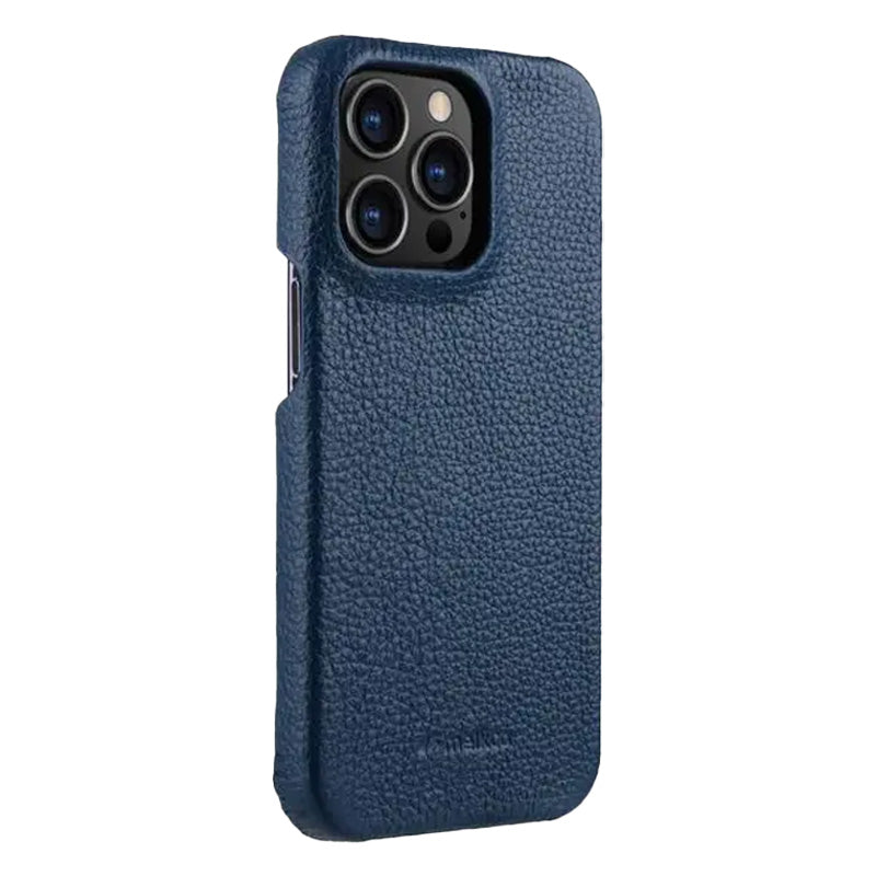 Melkco Paris Premium Leather Case - Apple iPhone 13 Pro / Dark Blue Accessories > Mobiles & Tablets > Mobiles > Covers
