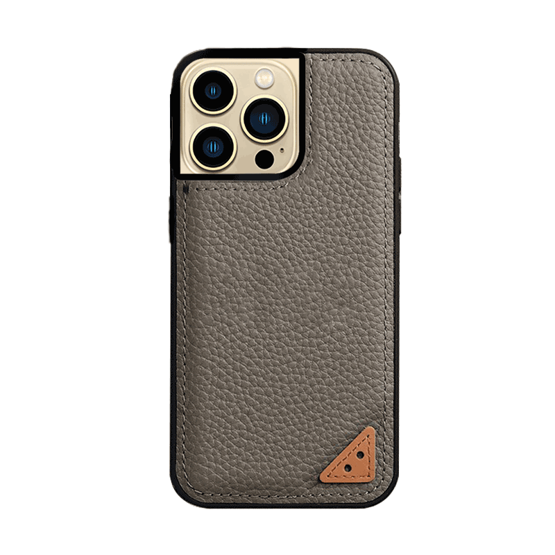 Melkco Leather Snap Case - Apple iPhone 13 Pro Max / Grey Accessories > Mobiles & Tablets > Mobiles > Covers & Cases