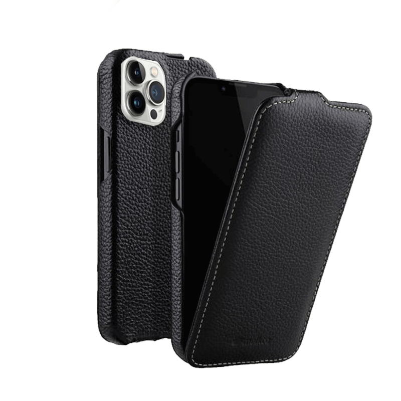 Melkco Jacka Leather Case - Apple iPhone 13 Pro Max / Black Accessories > Mobiles & Tablets > Mobiles > Covers & Cases