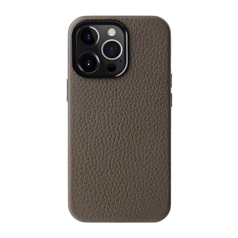Melkco Paris Premium Leather Case - Apple iPhone 13 Pro Max / Grey Accessories > Mobiles & Tablets > Mobiles > Covers &