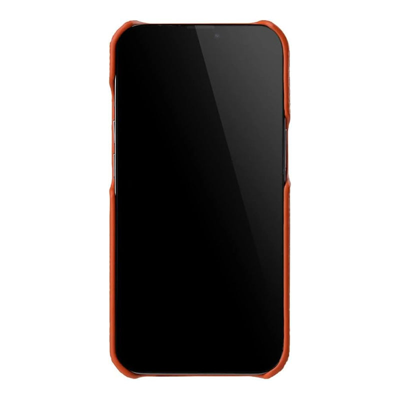 Melkco Paris Premium Leather Case - Apple iPhone 13 Pro Max / Orange Accessories > Mobiles & Tablets > Mobiles > Covers