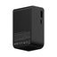 MOMAX 1-Pac Pass Mini⁺2-in-1 Power Bank With Built-In Cable - 10000mAh / 45W /USB-C / USB-A / Black