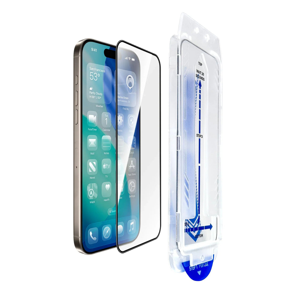 Torrii BODYGLASS Screen Protector for Apple iPhone 17 Pro Max (6.9”) - Full Coverage