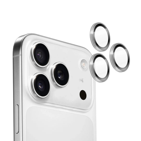 Torrii BODYGLASS Aluminium Camera Ring for Apple iPhone 17 Pro / iPhone 17 Pro Max - Silver