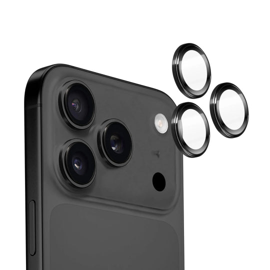 Torrii BODYGLASS Aluminium Camera Ring for Apple iPhone 17 Pro / iPhone 17 Pro Max - Black
