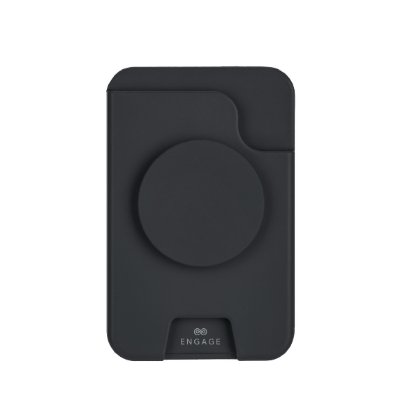 Engage Magsafe Wallet With Popgrip (Black)